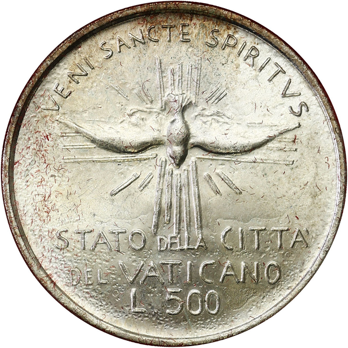 Watykan 500 lirów SEDE VACANTE wrzesień/ październik 1978